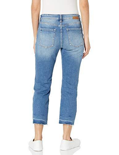 Jag Jeans Women's Petite Carter Girlfriend Mid Rise Jeans