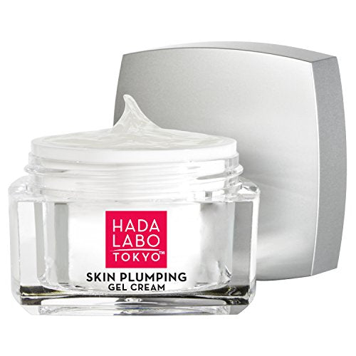 Hada Labo Tokyo Skin Plumping Gel Cream 1.76 Fl Oz - with Super Hyaluronic Acid & Collagen