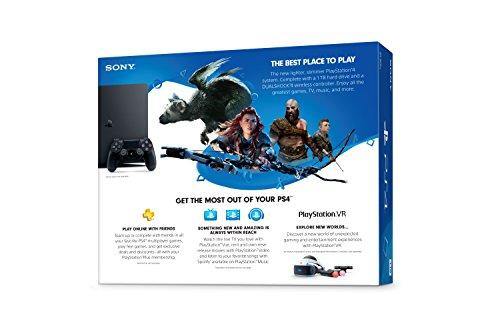 PlayStation 4 Slim 1TB Console - Black (Renewed) - JOY2ESpree