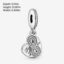
                        
                          Muat gambar ke penampil Galeri, Pandora Jewelry Forever Friends Heart Dangle Cubic Zirconia Charm in Sterling Silver - JOY2ESpree
                        
                      