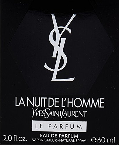 Yves Saint Laurent La Nuit De L'Homme Ysl Le Parfum Eau De Parfum Spray for Men, 2 Ounce