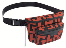 
                        
                          Load image into Gallery viewer, Longchamp Le Pliage LGP Medium Logo Belt Pouch Bag, Brick/Black
                        
                      