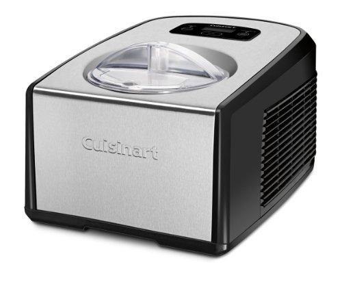 Cuisinart ICE-100 Compressor Ice Cream and Gelato Maker, Silver, 1-1/2-Quart - JOY2ESpree