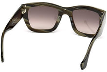 
                        
                          Load image into Gallery viewer, Sunglasses Balenciaga BA 59 BA0059 61Z green horn / gradient or mirror violet
                        
                      