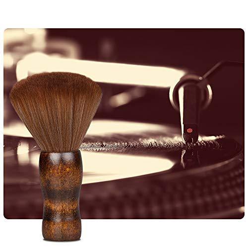 Carbon Vinyl Cleaning Brush, Soft Anti-Static Brush for Disc Cd LP Scratch Repair Dust Remover, Vinyl Record Cleaner Kits, Turntable Accessories - JOY2ESpree