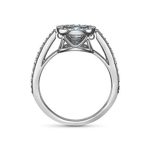 SWAROVSKI Women's Sparkling Dance Ring Collection, Rhodium Finish, Clear Crystals - JOY2ESpree