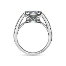 
                        
                          Load image into Gallery viewer, SWAROVSKI Women's Sparkling Dance Ring Collection, Rhodium Finish, Clear Crystals - JOY2ESpree
                        
                      