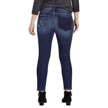
                        
                          將圖片載入圖庫檢視器 Jag Jeans Women's Mera Skinny Ankle Jean with Laser Detail in Platinum Denim
                        
                      