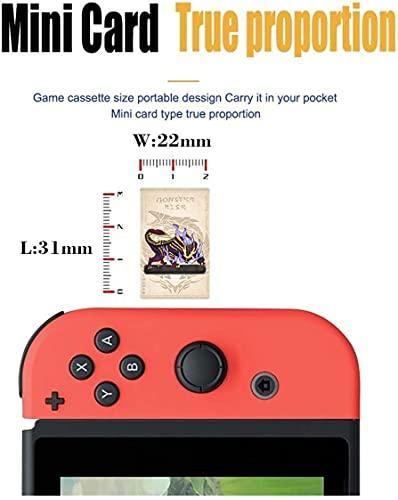 9 Pcs Monster Hunter Rise NFC Cards, Palamute, Palico, Magnamalo, Mini Size Game Cards for Switch/Switch Lite/New 3DS - JOY2ESpree