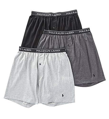 Polo Ralph Lauren Classic Fit w/Wicking 3-Pack Knit Boxers