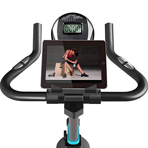 pooboo Magnetic Indoor Cycling Bike, Belt Drive Indoor Exercise Bike,Stationary Bike LCD Display for Home Cardio Workout Bike Training - JOY2ESpree