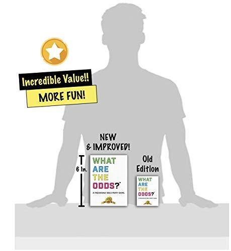 What are The Odds? by Gatwick Games - Best Party Games for Adults, Large Families, Teens, Kids, and Groups (Family Edition) - JOY2ESpree