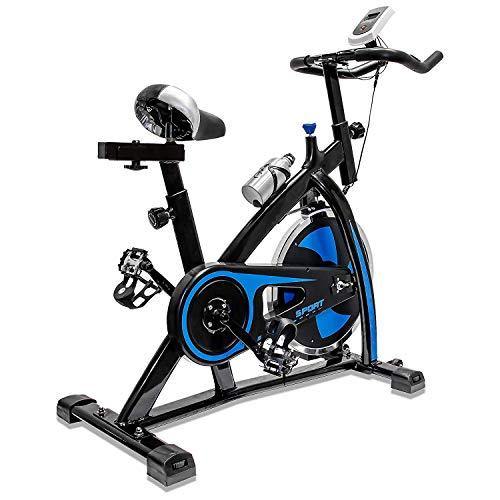 Fit Right Indoor Stationary Bike with 22 LB Flywheel, Exercise Bike Stationary for Home Gym with Digital Monitor, 285 LB Max - JOY2ESpree