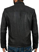 
                        
                          Cargar imagen en el visor de la galería, Laverapelle Men's Genuine Lambskin Leather Jacket (Black-Snaff, Custom, Polyester Lining)-1501135
                        
                      