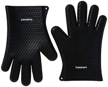 
                        
                          गैलरी व्यूवर में इमेज लोड करें, Cuisinart CGM-520 Heat Resistant Silicone Gloves, Black (2-Pack) - JOY2ESpree
                        
                      
