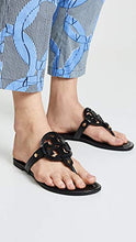
                        
                          Load image into Gallery viewer, Tory Burch Women's Miller Thong Sandals, Black
                        
                      