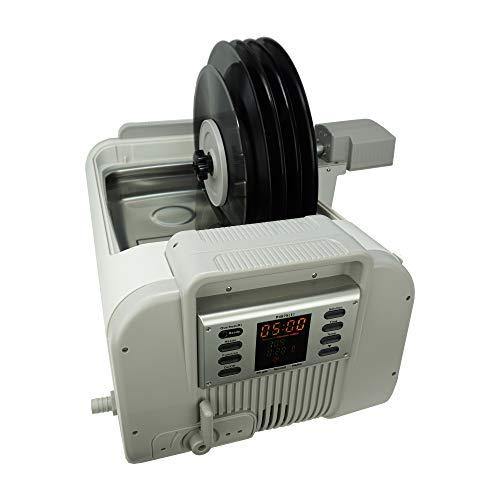 iSonic P4875II+MVR10 Motorized Ultrasonic Vinyl Record Cleaner, 110V (10-Records) - JOY2ESpree