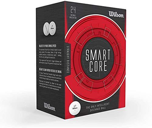 Wilson Smart Core Golf Ball - Pack of 24 (White) - JOY2ESpree
