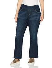 
                        
                          गैलरी व्यूवर में इमेज लोड करें, Jag Jeans Women's Plus Size Petite Paley Boot Pull on Jean in Surrel Denim
                        
                      
