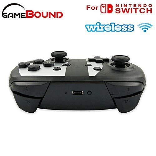 Wireless pro Game Controller 2-Pack for Nintendo Switch by Gamebound (Black & White) - JOY2ESpree