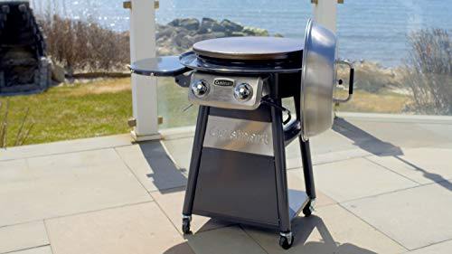Cuisinart CGG-888 Grill Stainless Steel Lid 22-Inch Round Outdoor Flat Top Gas, 360° Griddle Cooking Center - JOY2ESpree