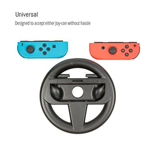 Orzly Nintendo Switch Steering Wheel, Twin Pack - JOY2ESpree