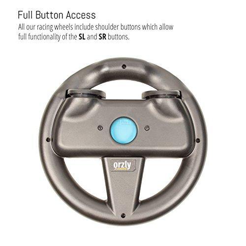 Orzly Nintendo Switch Steering Wheel, Twin Pack - JOY2ESpree