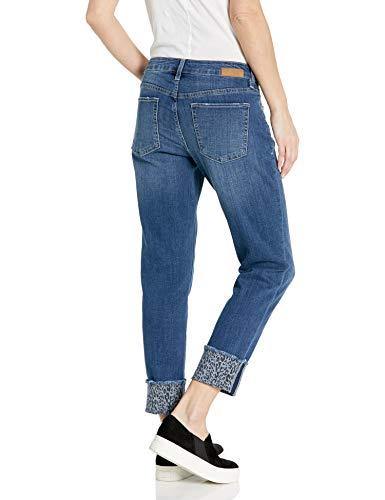 Jag Jeans Women's Carter Girlfriend W/Cuff Detail Jean