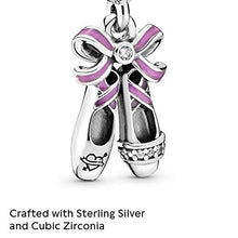 
                        
                          गैलरी व्यूवर में इमेज लोड करें, Pandora Jewelry Ballerina Shoes Dangle Cubic Zirconia Charm in Sterling Silver - JOY2ESpree
                        
                      