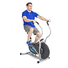 
                        
                          गैलरी व्यूवर में इमेज लोड करें, Body Rider Body Flex Sports Upright Exercise Fan Bike, Indoor Stationary Bike for Cycling, Black/Silver/Blue (BRF750) - JOY2ESpree
                        
                      
