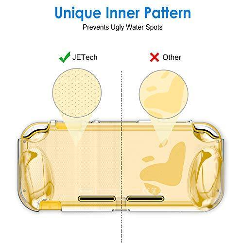 JETech Protective Case for Nintendo Switch Lite 2019, Grip Cover with Shock-Absorption and Anti-Scratch Design, HD Clear - JOY2ESpree