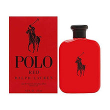 
                        
                          Load image into Gallery viewer, Ralph Lauren Polo Red Eau de Toilette Spray for Men, 4.2 Ounce
                        
                      