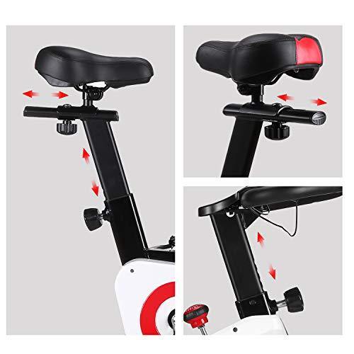 Exercise Bike, CHAOKE Indoor Cycling Bike, Stationary Bike Magnetic Resistance Whisper Quiet - JOY2ESpree