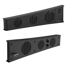
                        
                          Load image into Gallery viewer, PS5 Cooling Fan, FANPL Cooling Station for Sony Playstation 5 Digital Edition &amp; Ultra HD Console with 3 Cooling Fans and USB Port - JOY2ESpree
                        
                      