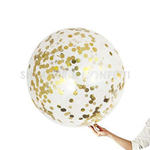 
                        
                          Load image into Gallery viewer, Shimmer and Confetti 15 Pack Large Gold Confetti Balloons
                        
                      