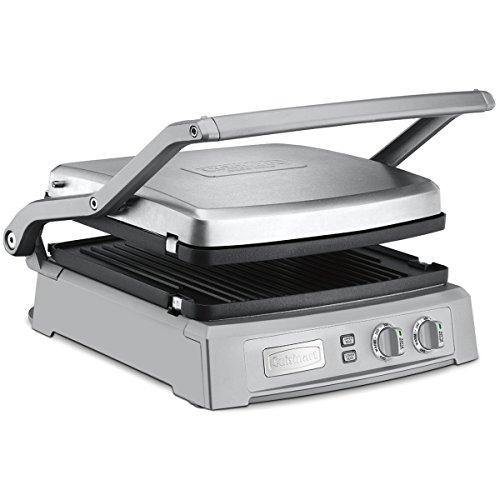 Cuisinart GR-150P1 GR-150 Griddler Deluxe, Brushed Stainless - JOY2ESpree