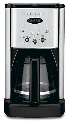 Cuisinart DCC-1200 Brew Central 12 Cup Programmable Coffeemaker, Black/Silver - JOY2ESpree