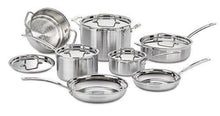 
                        
                          गैलरी व्यूवर में इमेज लोड करें, Cuisinart MCP-12N Multiclad Pro Stainless Steel 12-Piece Cookware Set - JOY2ESpree
                        
                      
