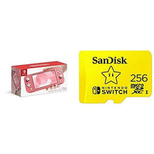 
                        
                          画像をギャラリービューアに読み込む, Nintendo Switch Lite - Coral with SanDisk 256GB MicroSDXC UHS-I Card for Nintendo Switch - JOY2ESpree
                        
                      