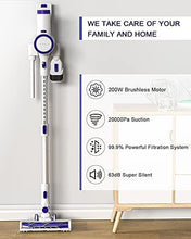 
                        
                          Cargar imagen en el visor de la galería, ORFELD Cordless Vacuum, 20000Pa Powerful Suction Stick Vacuum Cleaner - JOY2ESpree
                        
                      