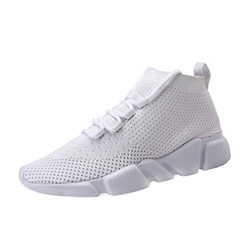 Mevlzz Mens Casual Athletic Sneakers Knit Running Shoes Tennis Shoe for Men Walking Baseball Jogging