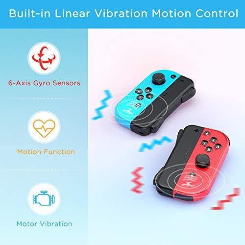 Vivefox Switch Joy Pad Controller, Alternative Joycons for Switch & Lite Controllers Joy Controller - JOY2ESpree