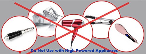 Simran SMF-200 Deluxe 200 Watts Step Down Voltage Converter for International Travel to AC 220V/240V Countries