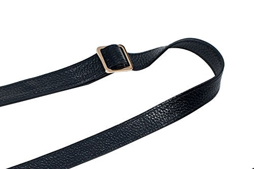 VanEnjoy Full Grain Leather Adjustable Replacement Strap for Crossbody Bag Purse, 26-51"Long 0.71"Wide