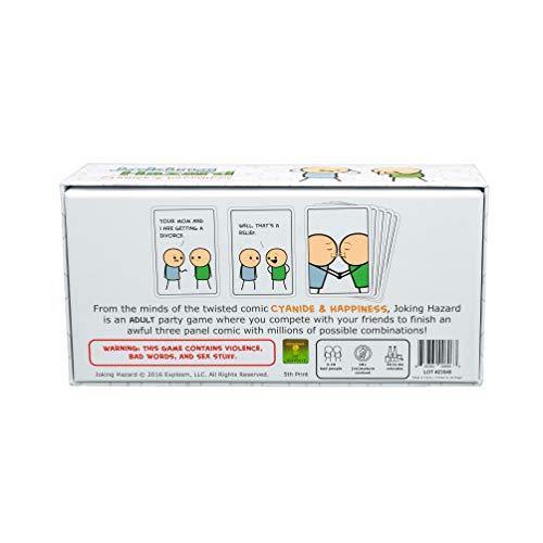 Joking Hazard by Cyanide & Happiness - a funny comic building party game for 3-10 players, great for game night - JOY2ESpree