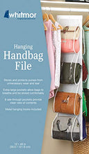 
                        
                          Load image into Gallery viewer, Whitmor Handbag File, Clear
                        
                      