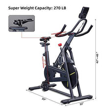 
                        
                          Load image into Gallery viewer, RHYTHM FUN Exercise Bike Indoor Cycling Bike Stationary Bikes Super Quiet Resistance Exercise Bike - JOY2ESpree
                        
                      