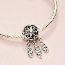
                        
                          Load image into Gallery viewer, Pandora Jewelry Spiritual Dreamcatcher Sterling Silver Charm - JOY2ESpree
                        
                      