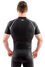 
                        
                          गैलरी व्यूवर में इमेज लोड करें, Mava Sports Men's Short Sleeve Compression T Shirt - Workout Baselayer Shapewear - JOY2ESpree
                        
                      