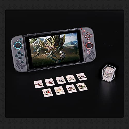 9pcs Monster Hunter Rise NFC Amiibo Card, Palamute, Palico, Magnamalo. Compatible Switch, Switch Lite. (White) - JOY2ESpree